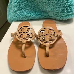 Tory Burch Miller Soft Sandals Size 8